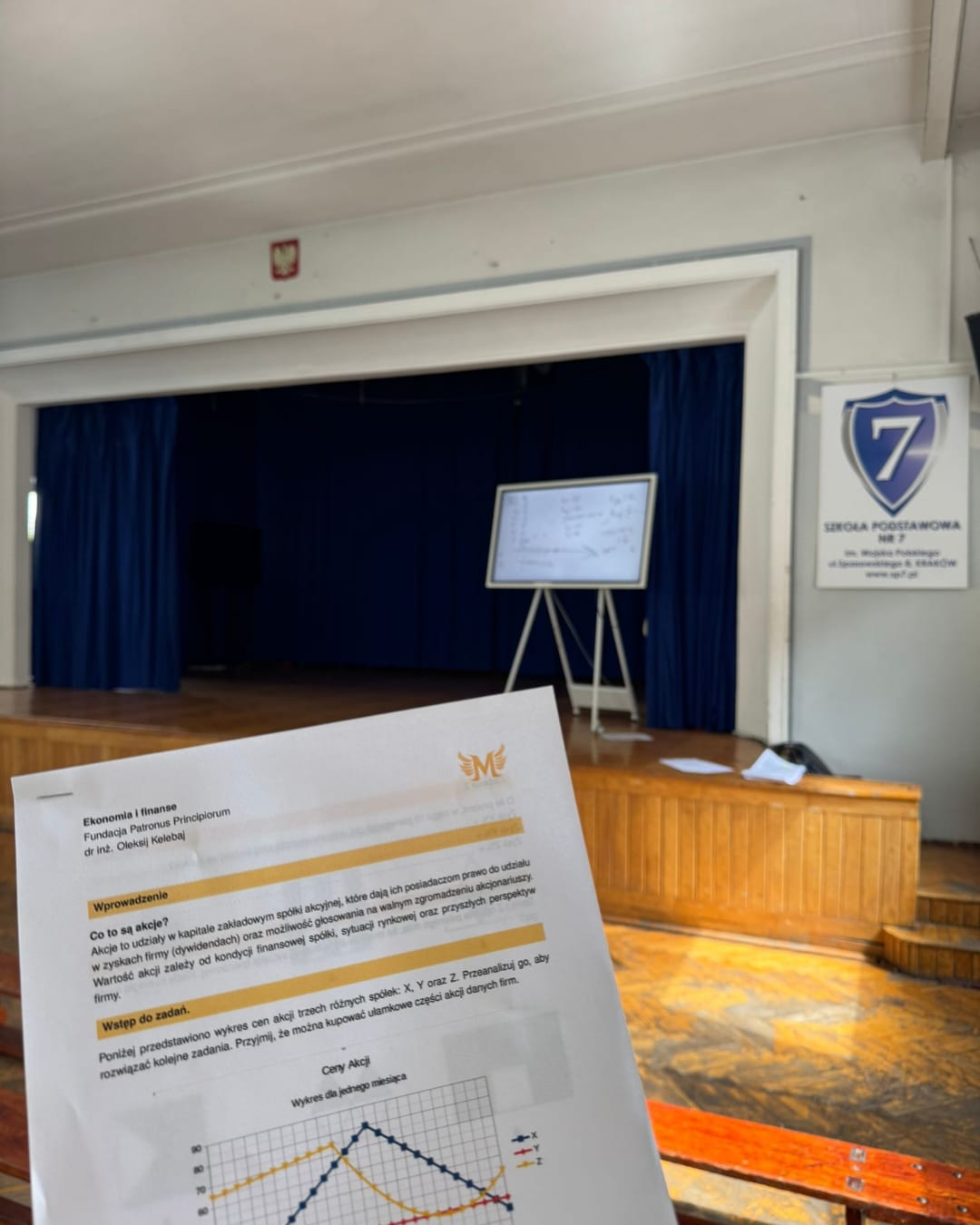 Edukacja finansowa i spojrzenie w przyszłość. Warsztaty w SP 7 w Krakowie